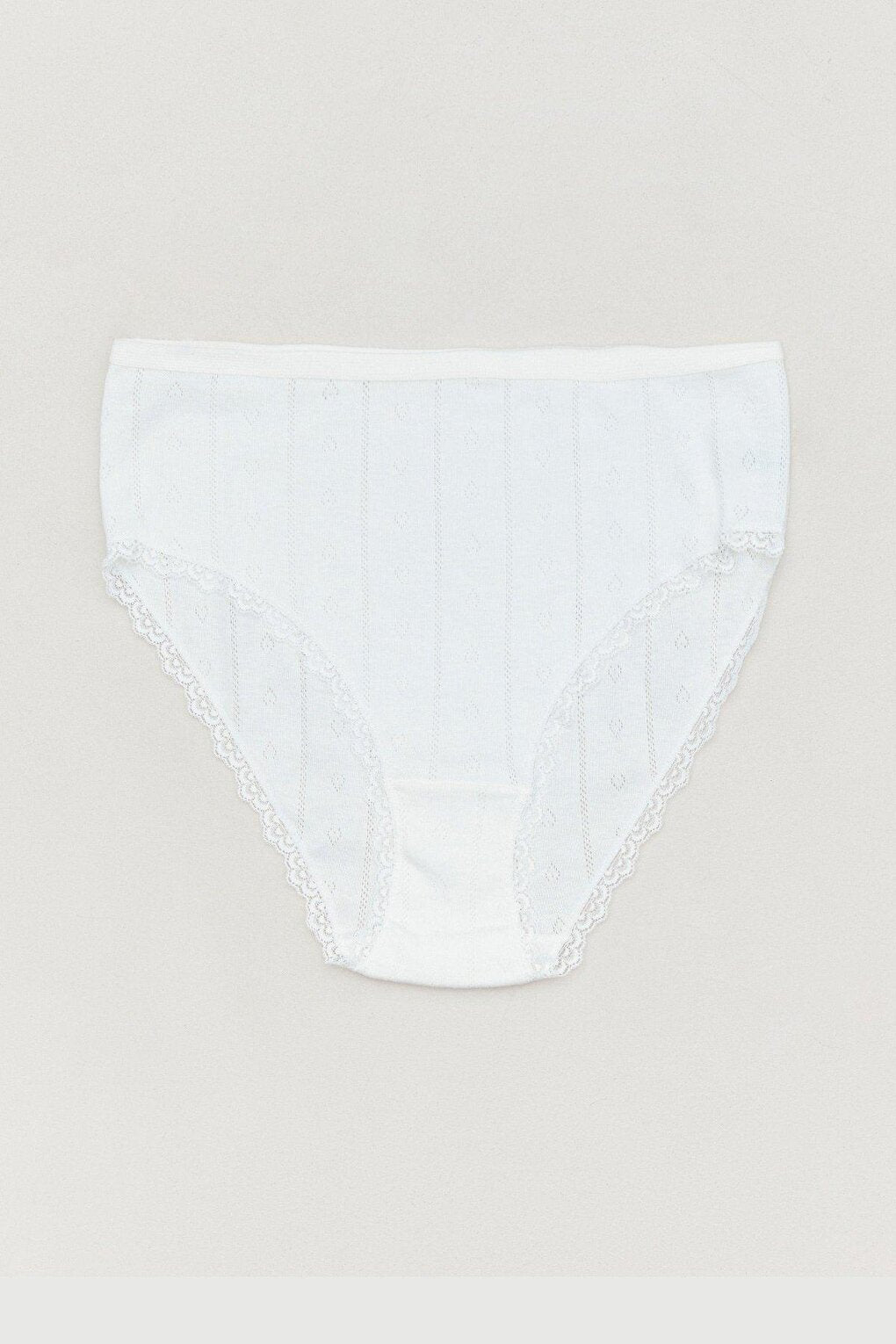 Jacquard High Waist Panties