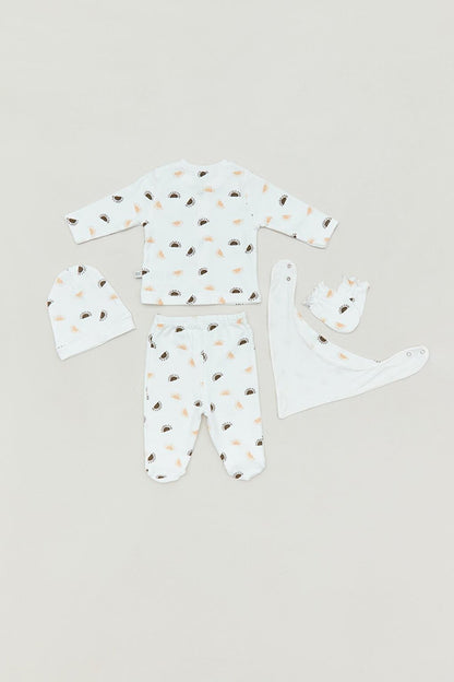 Printed Unisex 5-Piece Children's Set