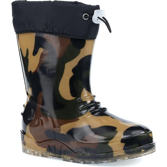 1855 Furry Cold Proof Waterproof Winter Rain Boots