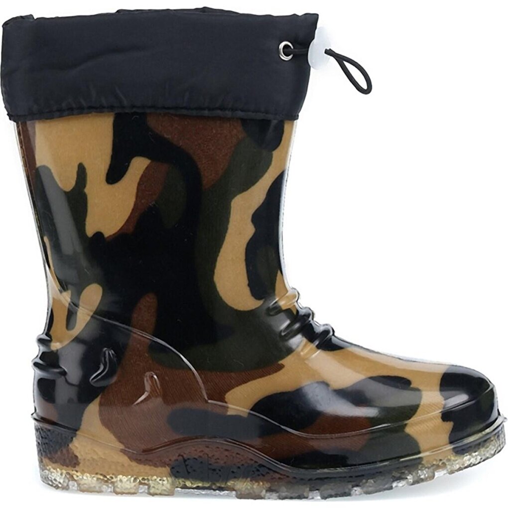 1855 Furry Cold Proof Waterproof Winter Rain Boots