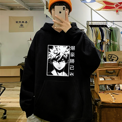 Anime My Hero Academia Katsuki Bakugo Oversize Hoodie