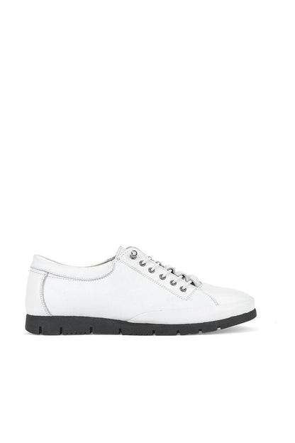 Women's Genuine Leather Shoes 1311015 808 White