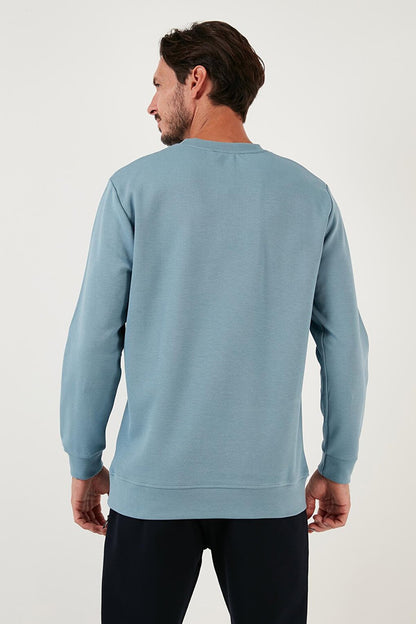 Cotton Crew Neck Regular Fit Basic Sweat 5905521