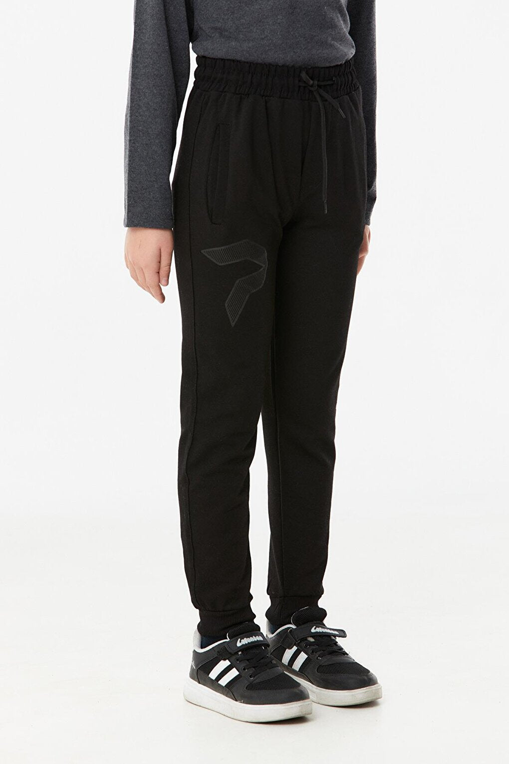 Printed Elastic Waist Boys' Sweatpants