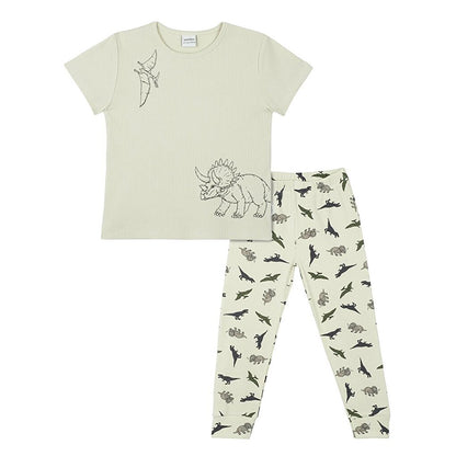 Adventure of Dinosaurs Short Sleeve Pajama Set