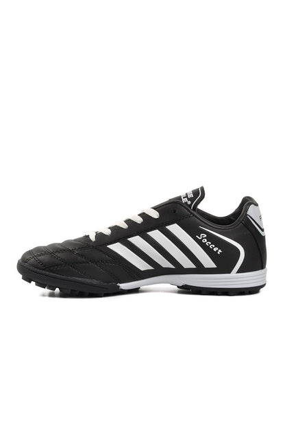 602 Black-White Men's Astroturf Field Shoes