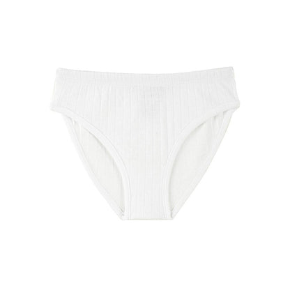 White/Pink Jacquard Panties Triple Set