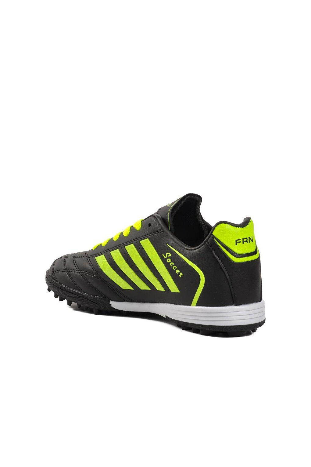 602 Black-F.Yellow Men's Astroturf Field Shoes