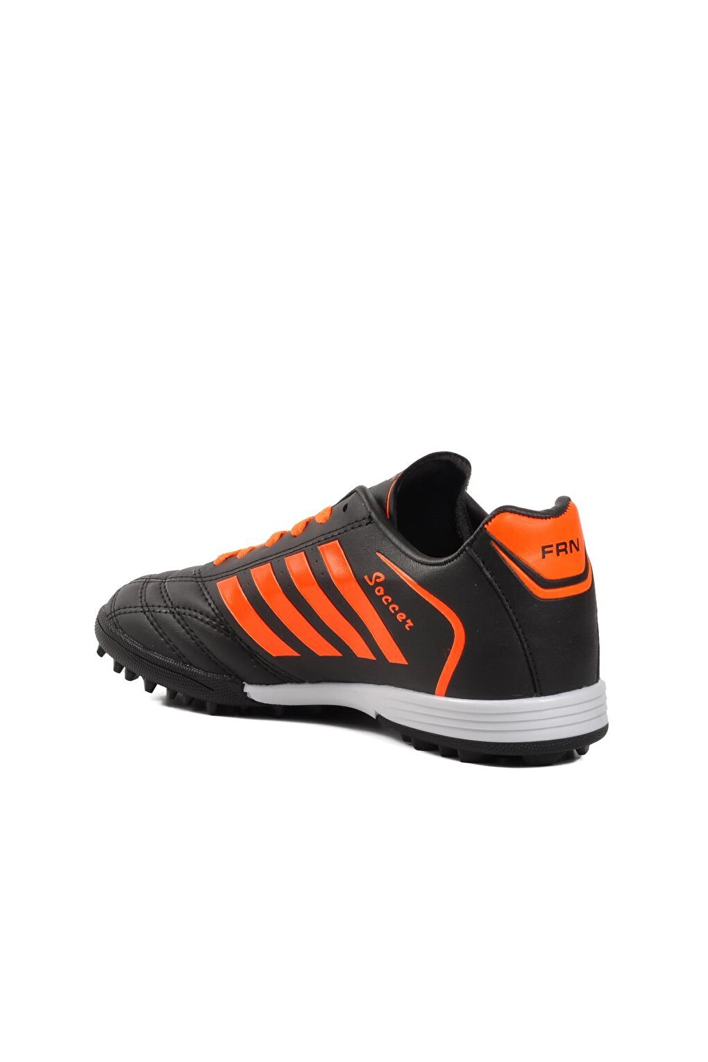 602 Black-Orange Unisex Astroturf Field Shoes