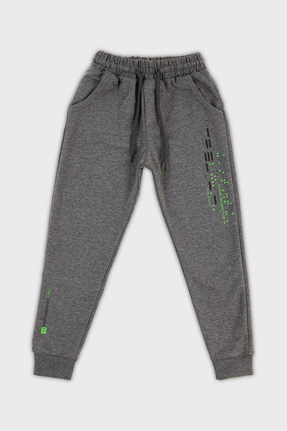 Cotton Jogger Sweatpants with Elastic Waist and Legs 59910012337