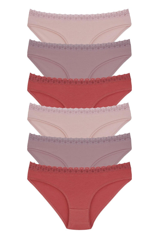 Women's Lace Panties 6 Pack