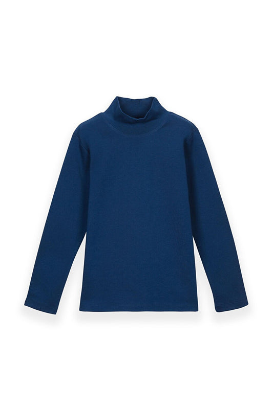 Indigo Girl's Half Fisherman Long Sleeve T-Shirt