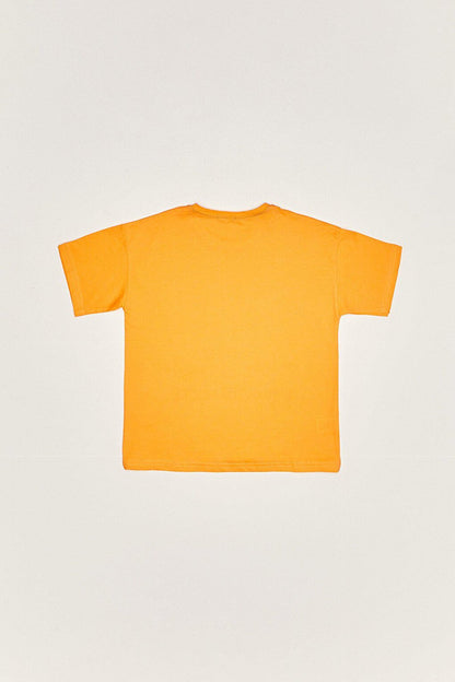 Emoji Printed Oversize Kids T-Shirt