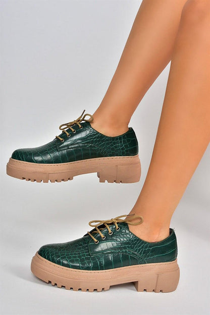 M2947713 Green Casual Women's Shoes