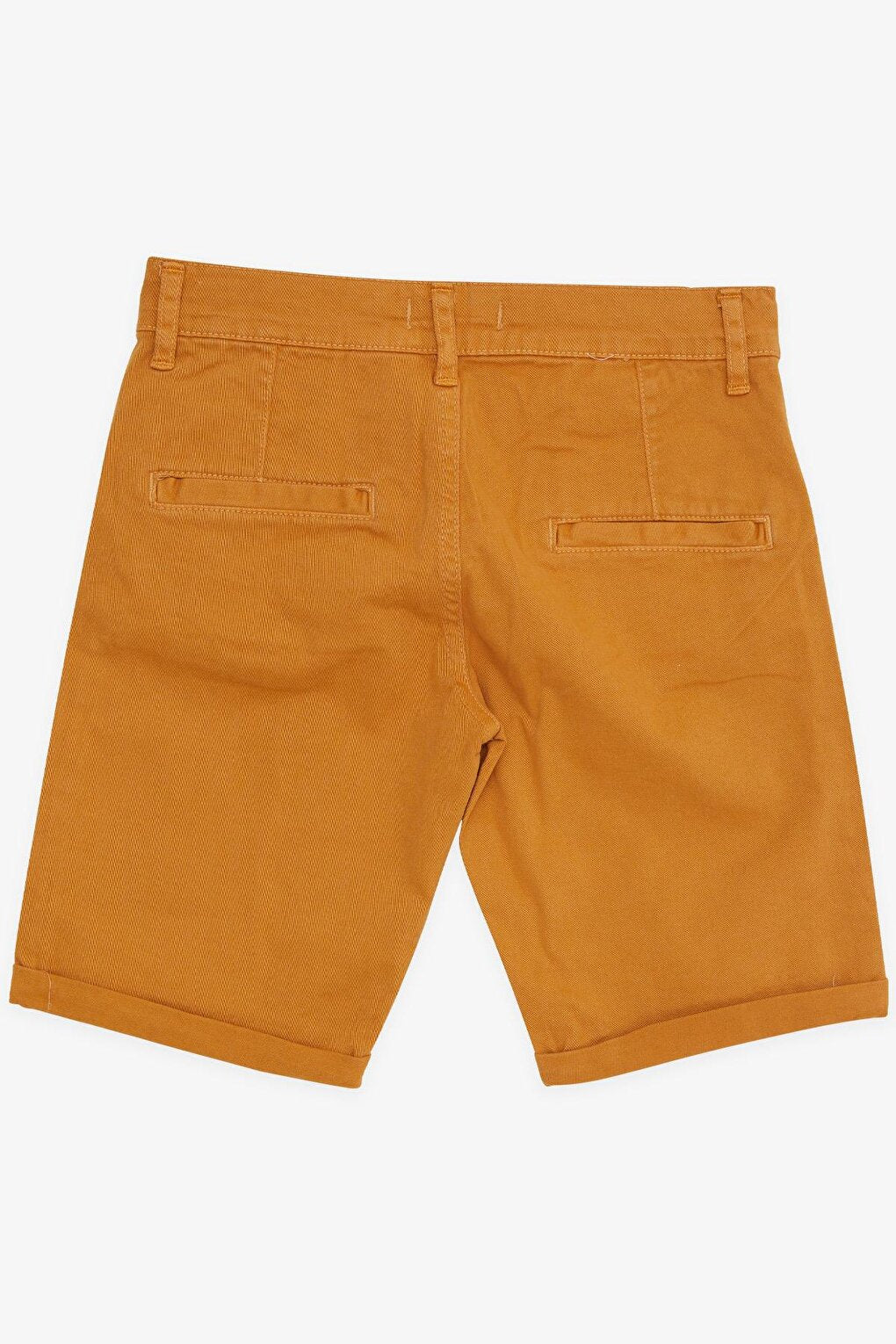 Boy's Capri Pocket Buttoned Mustard Yellow (Ages 8-14)