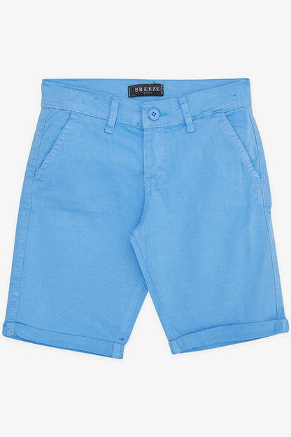 Boy's Capri Pocket Buttoned Blue (Ages 8-14)