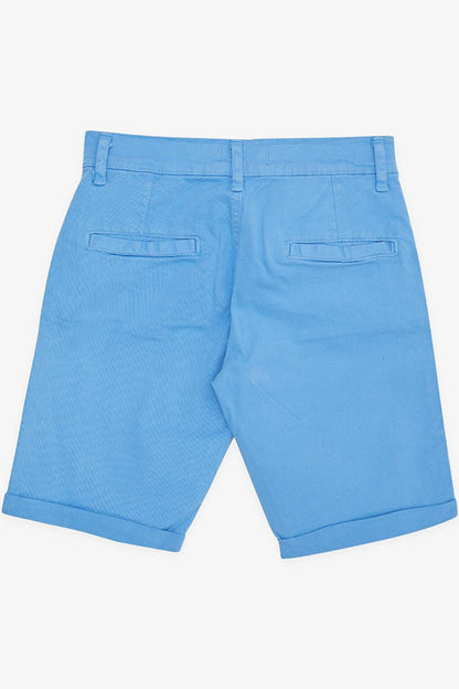 Boy's Capri Pocket Buttoned Blue (Ages 8-14)