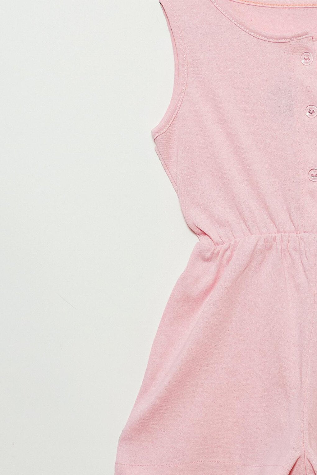 Girls' Jumpsuit with Pink Shorts