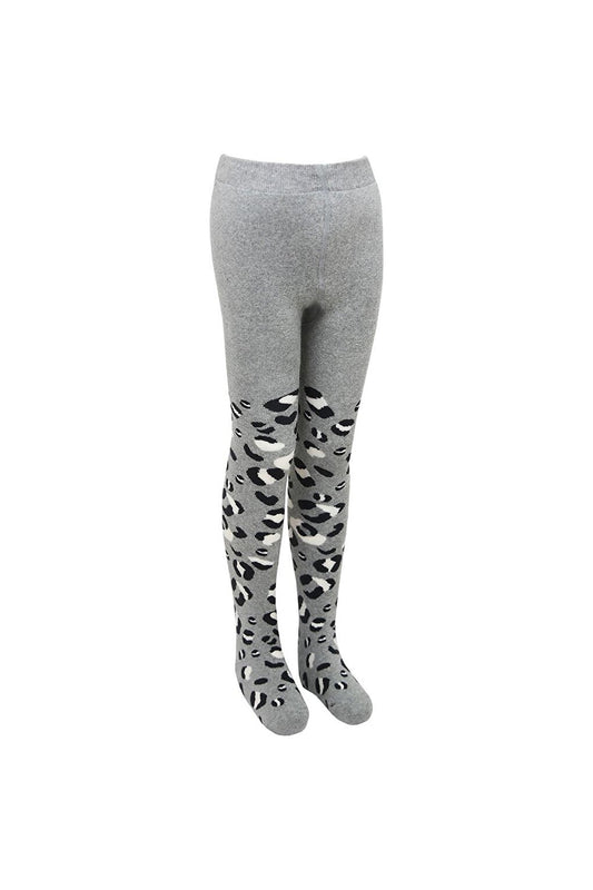 Leopard Patterned Towel Pantyhose Kids Socks SINGLE