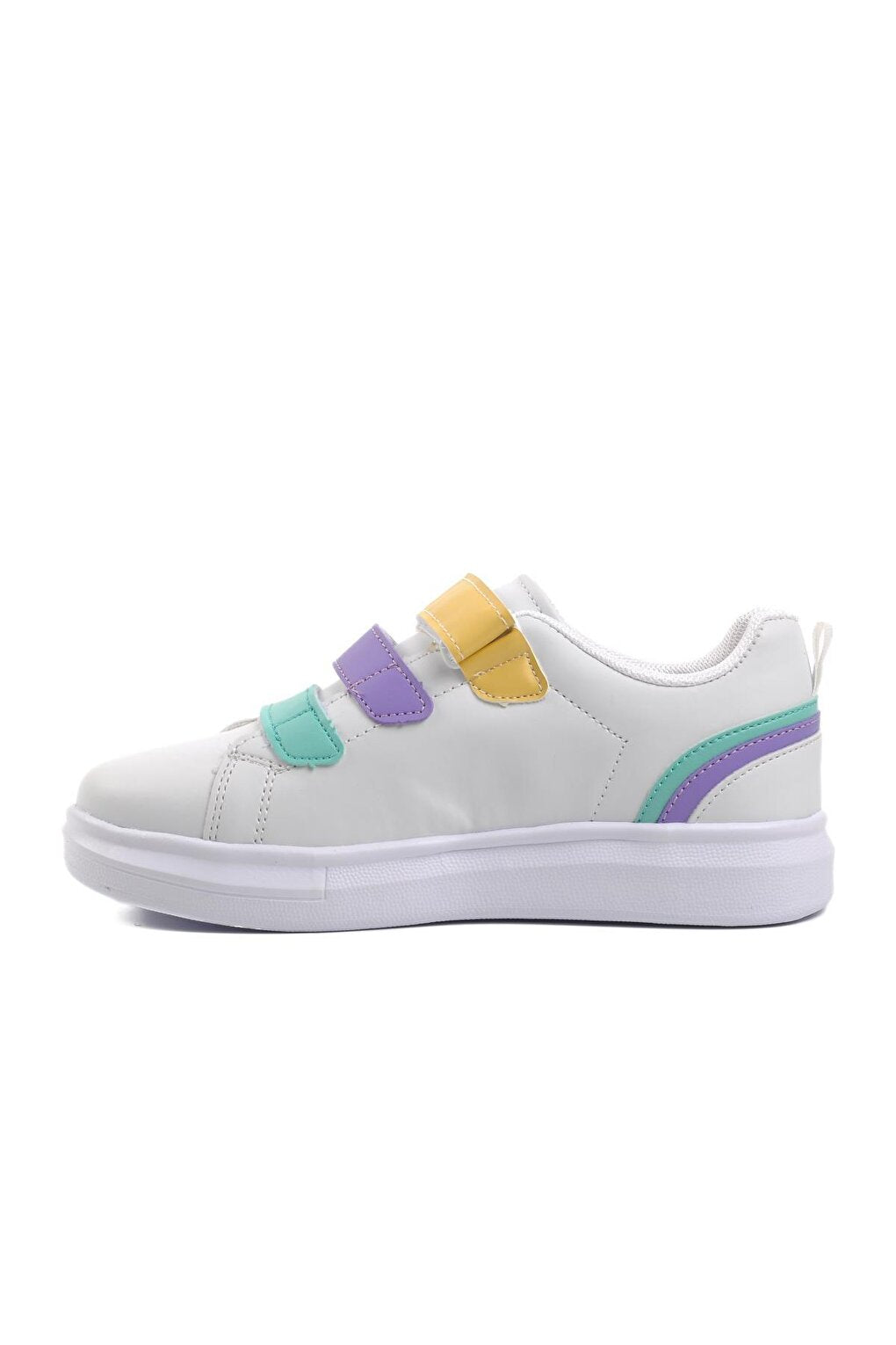 Arel-F White-Powder Children's Sports Shoes