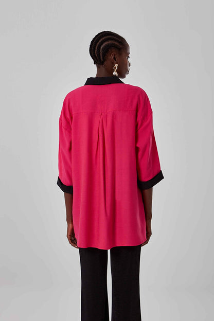 Colorful Fuchsia Tunic