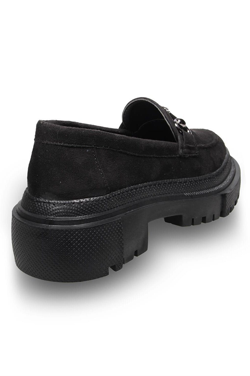 Women's Black-suede Casual Shoes