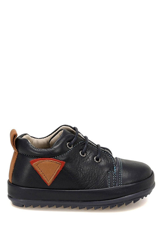 512805.I Navy Blue Boy's Casual Shoes