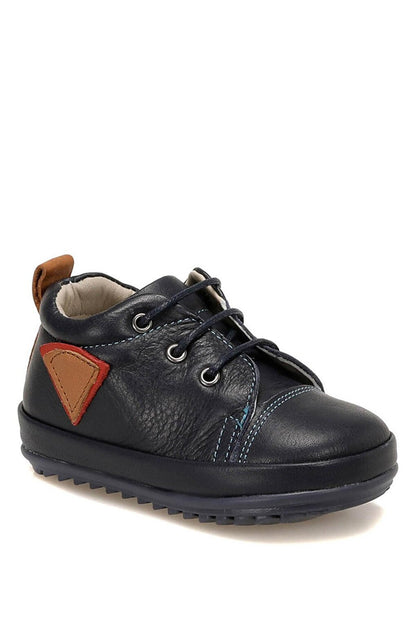 512805.I Navy Blue Boy's Casual Shoes