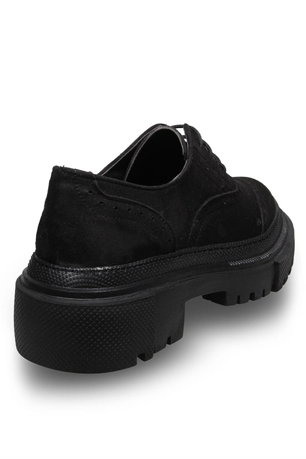 Women's Black-suede Casual Shoes