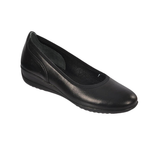 7908 Black Women's Genuine Leather Classic Shoes