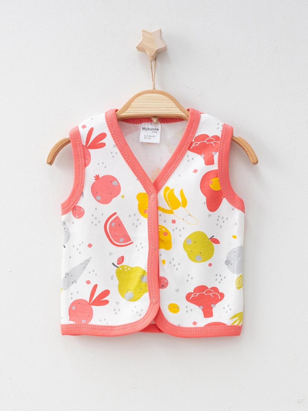 Fruit and Vegetable Patterned Vest 9632