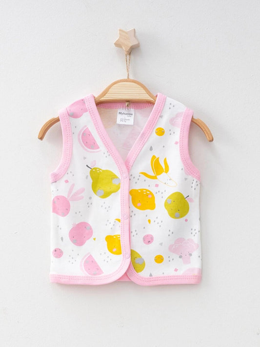 Fruit and Vegetable Patterned Vest 9632