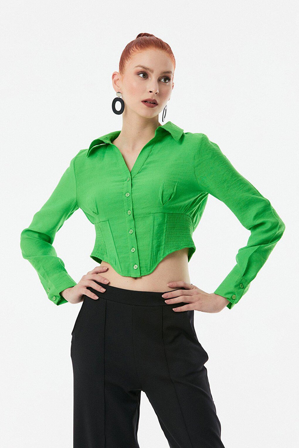 Underwire Waist Shirt