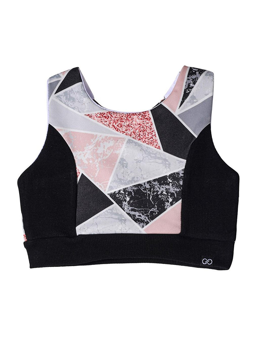 Sanya Patterned Girl's Crop Sports Athlete