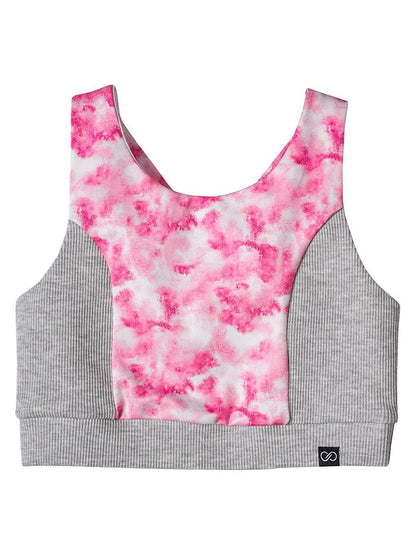 Sanya Patterned Girl's Crop Sports Athlete