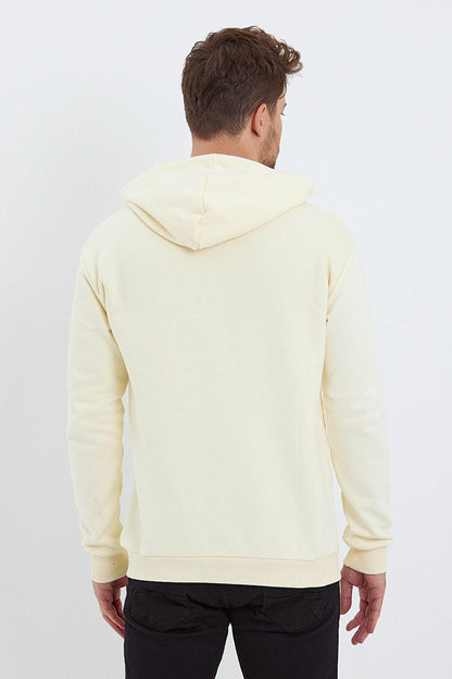 Men's Hooded Sweatshirt with Wildlife Written on the Front