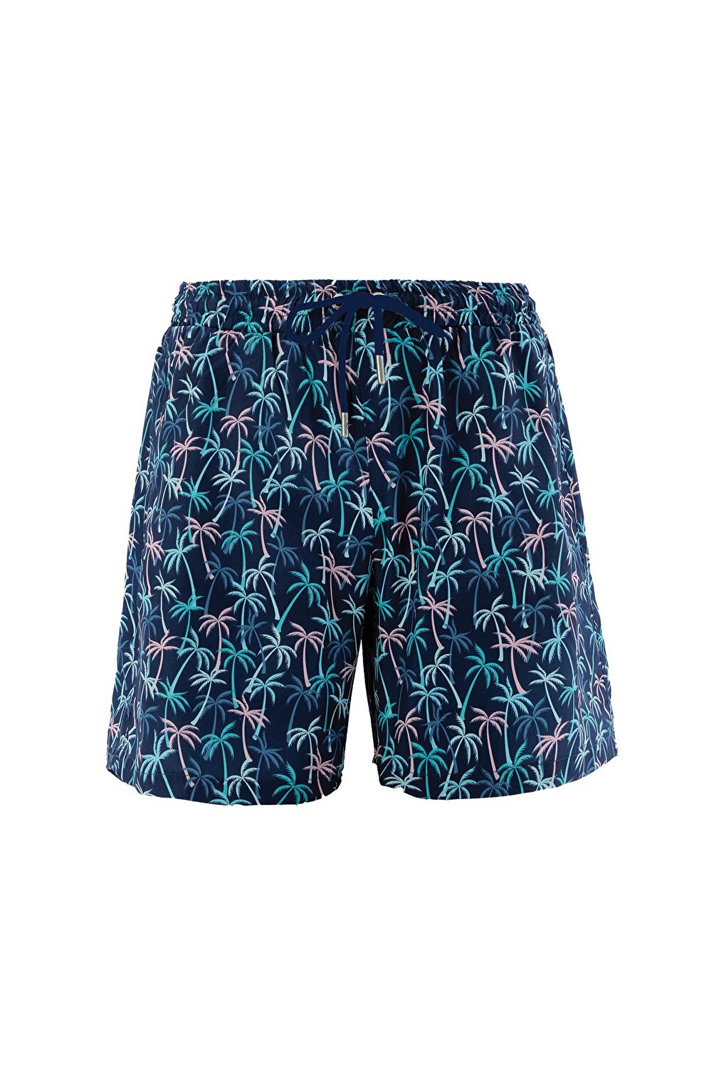 Men's Pool Swim Shorts Patterned Ade S120 Dark Navy Blue