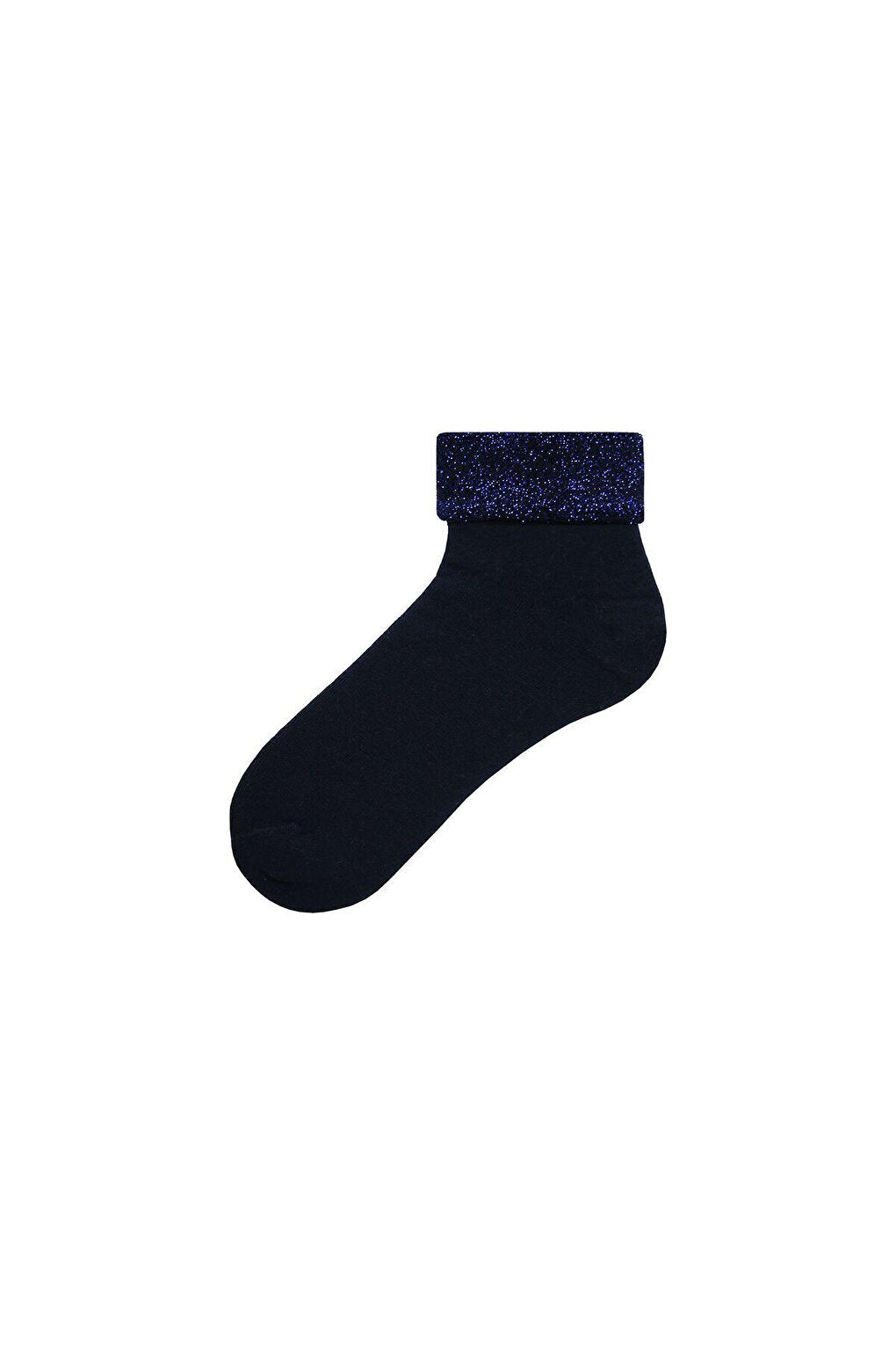 Glittery Curved Socks Towel Socks