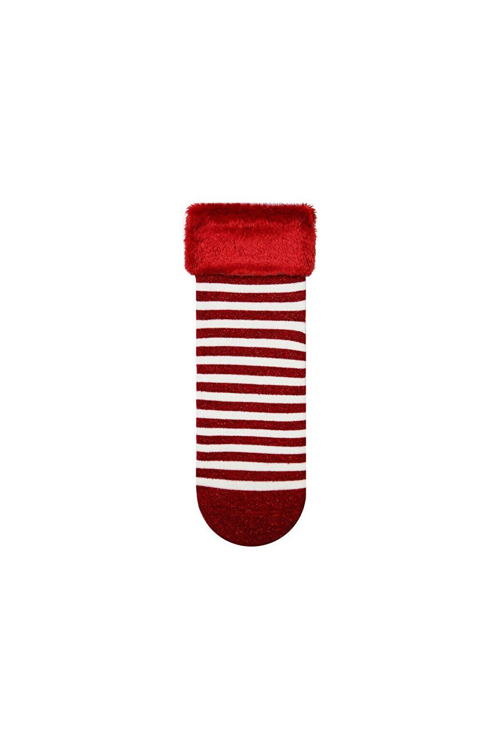 Fringed Christmas Themed Towel Socks