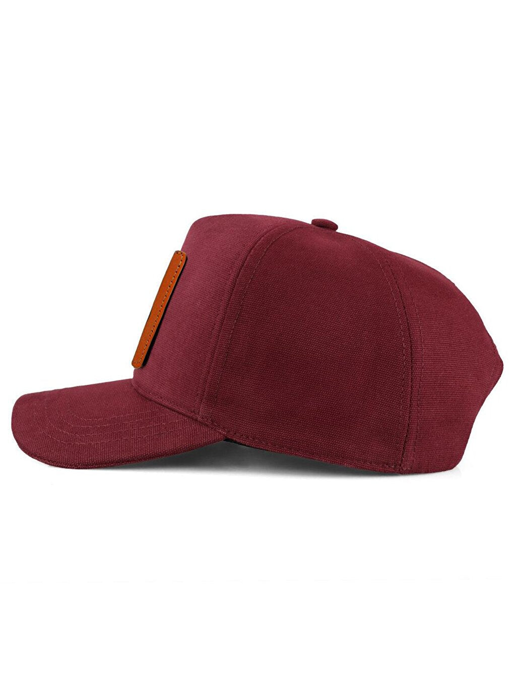 V1 Baseball Lion - Unisex Claret Red Hat (Cap) with 13 Code Logo