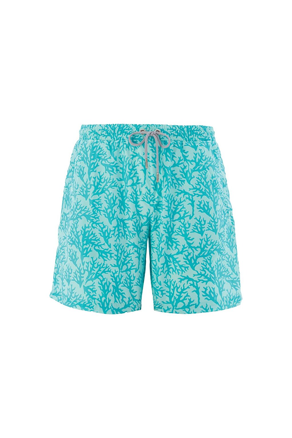 Men's Pool Swim Shorts Patterned Aleny S128 Turquoise