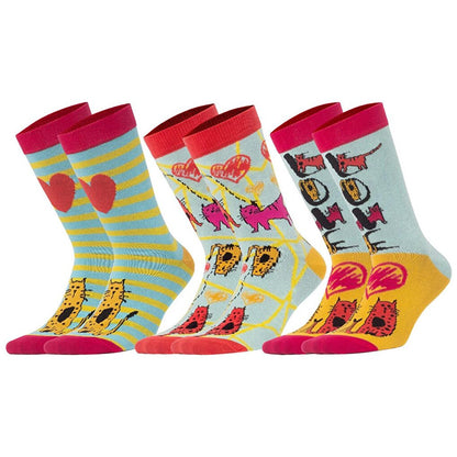 Cats Women's Socks Set