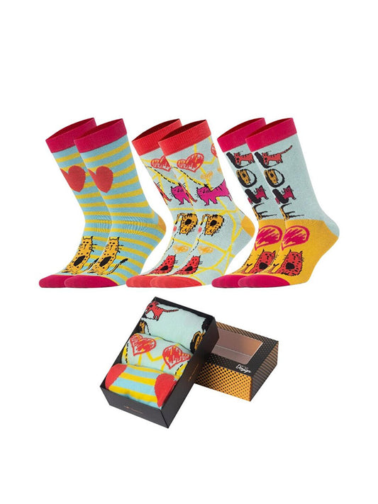 Cats Women's Socks Set