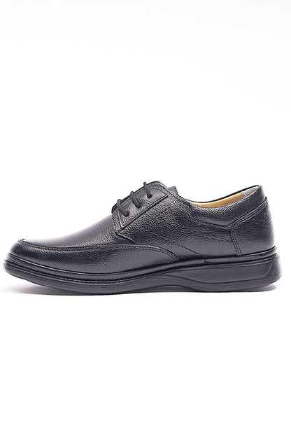 0251 Genuine Leather Comfortable Lightweight Gel Sole Lace-up Casual Shoes Men