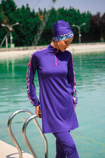 Saks Fully Covered Hijab Swimsuit M2228