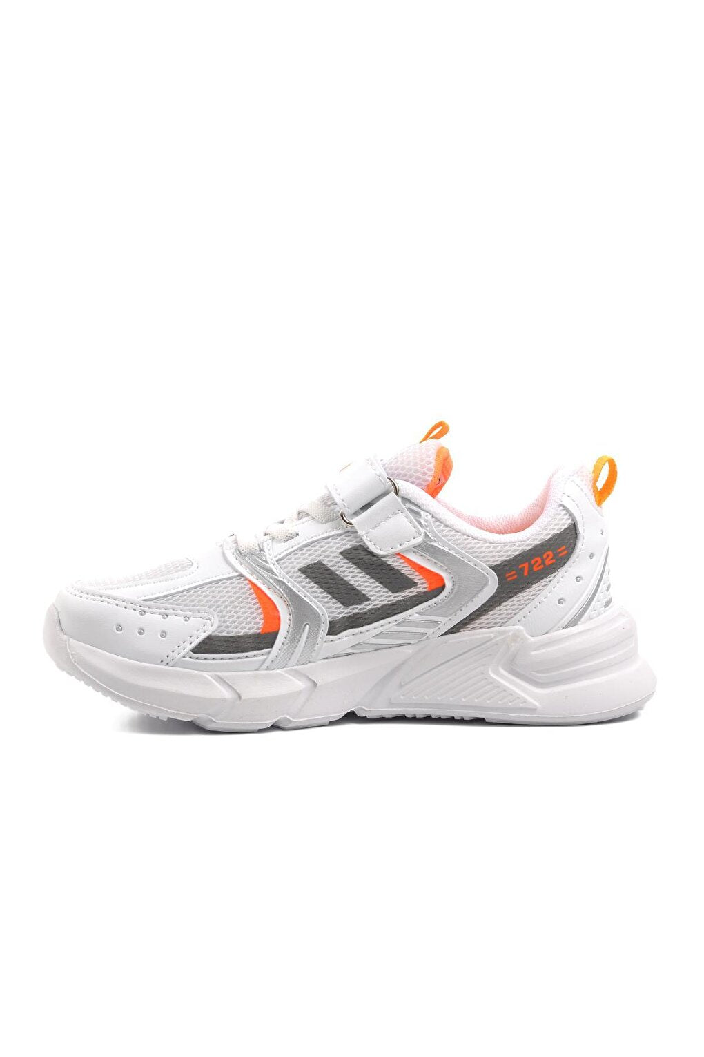 722Y-F White-Phosphorus Orange Children's Sports Shoes