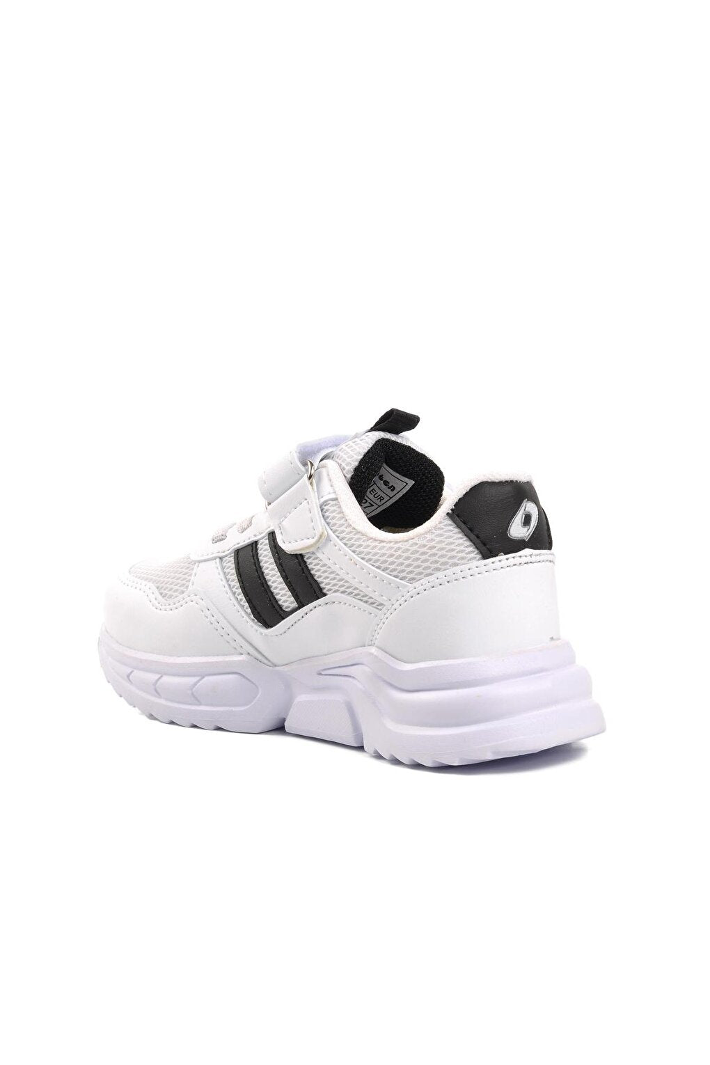 719Y-P White-Black Children's Sports Shoes