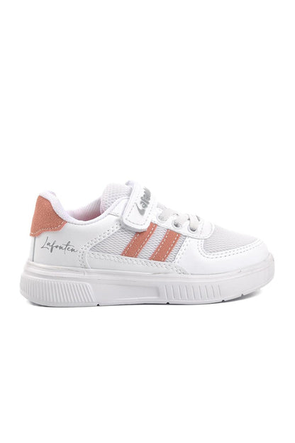 719Y-P White-Pink Children's Sports Shoes