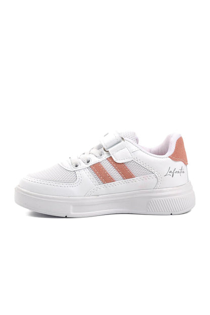 719Y-P White-Pink Children's Sports Shoes