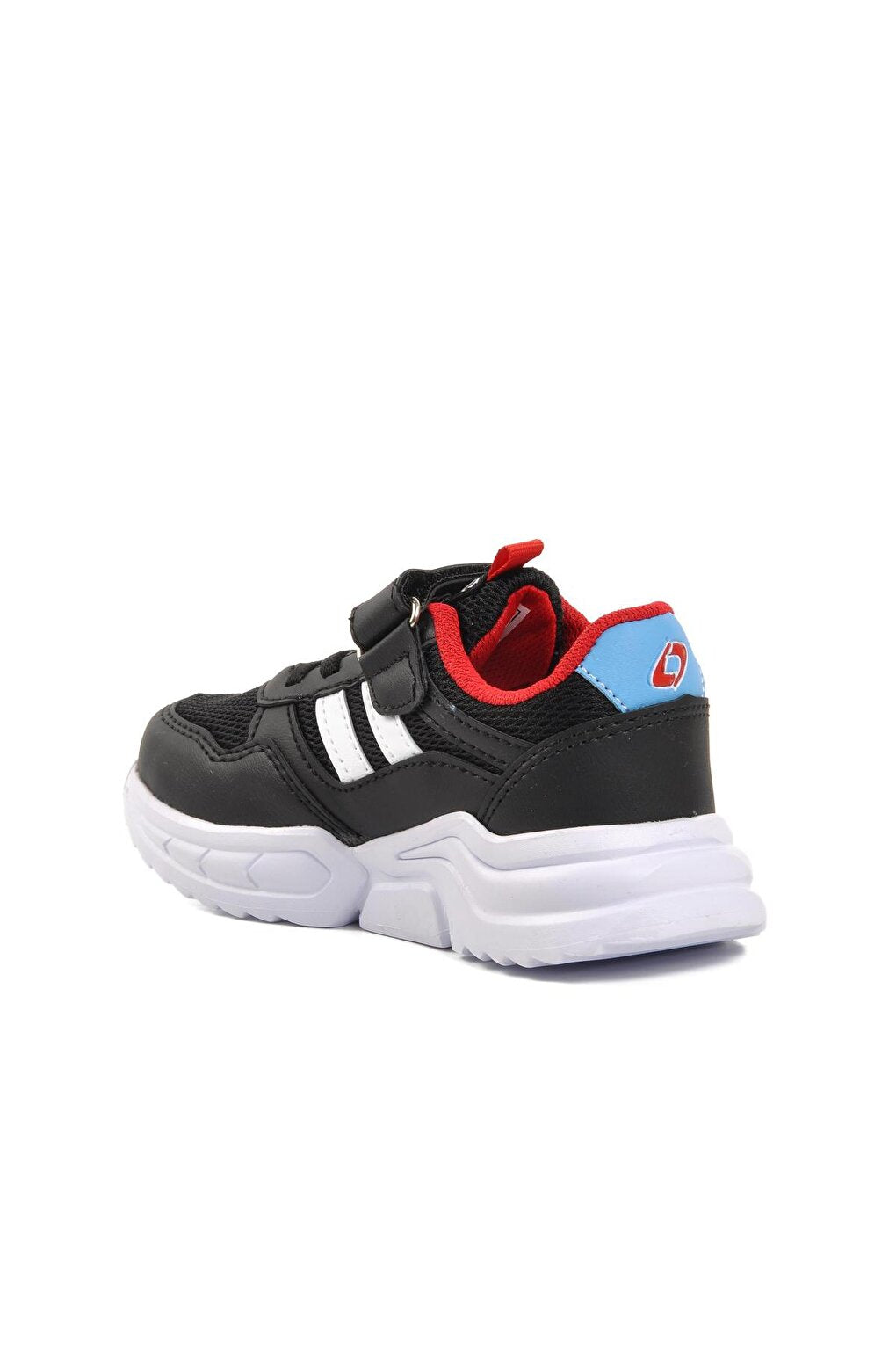 719Y-P Black-Red Children's Sports Shoes